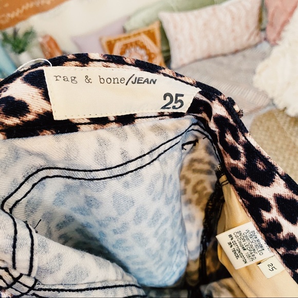 Y2K boyfriend fit leopard cheetah jeans - Picture 15 of 16